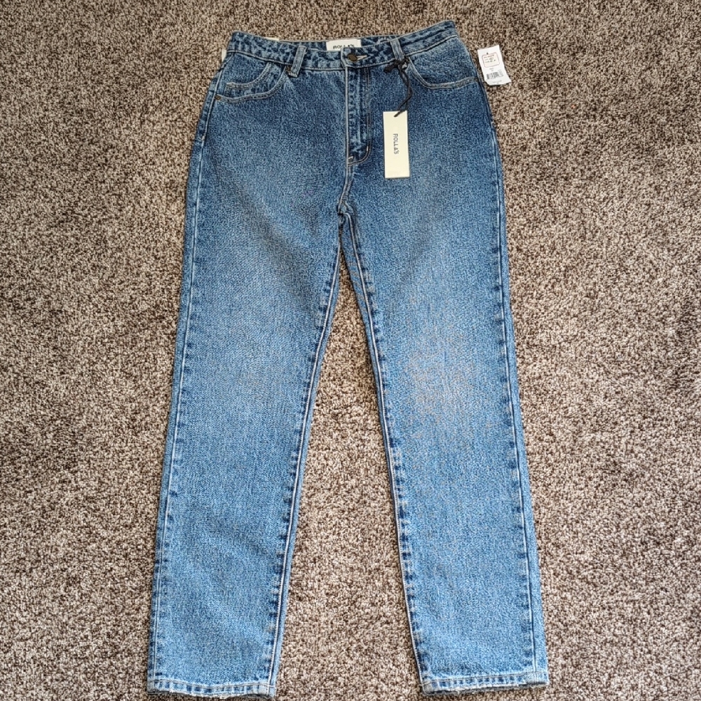 ROLLA'S Classic Indigo Straight Leg Jeans